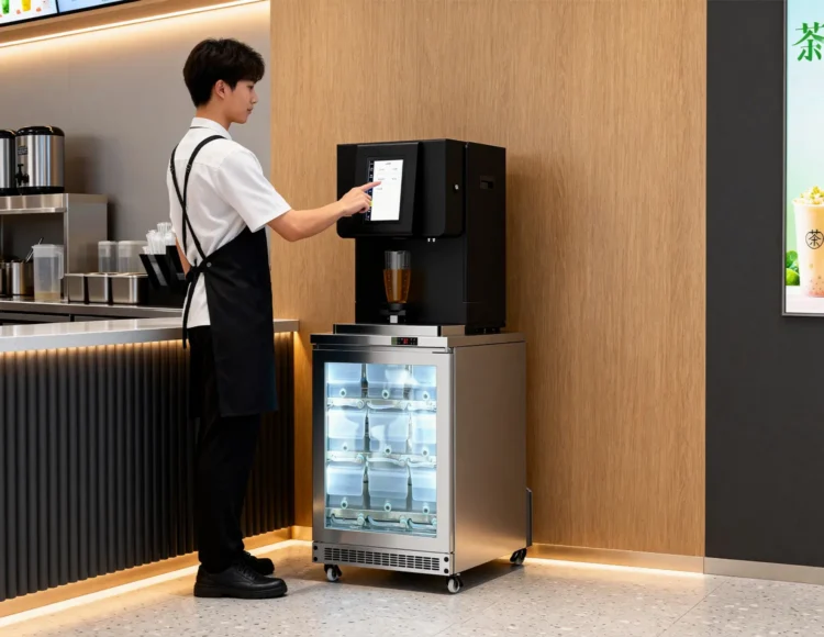 Nudof milk tea dispenser machine