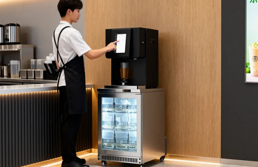 Nudof milk tea dispenser machine